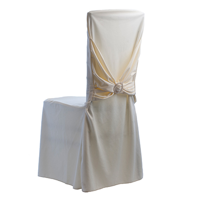 IVORY CHAIR COVER